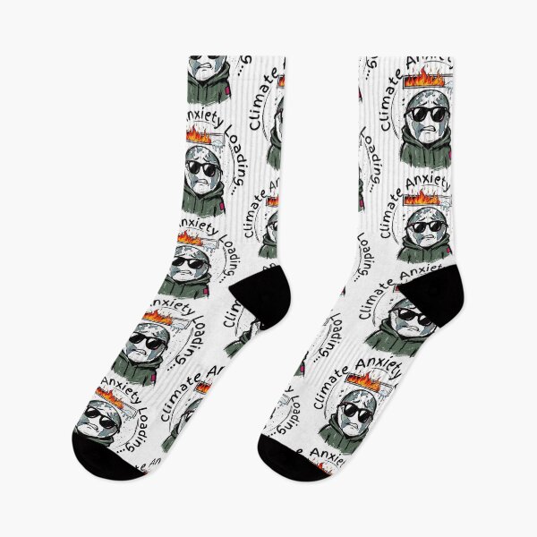 Item preview, Climate Anxiety Loading Funny Earth designed and sold by XYZ LAB by Jesuperman.