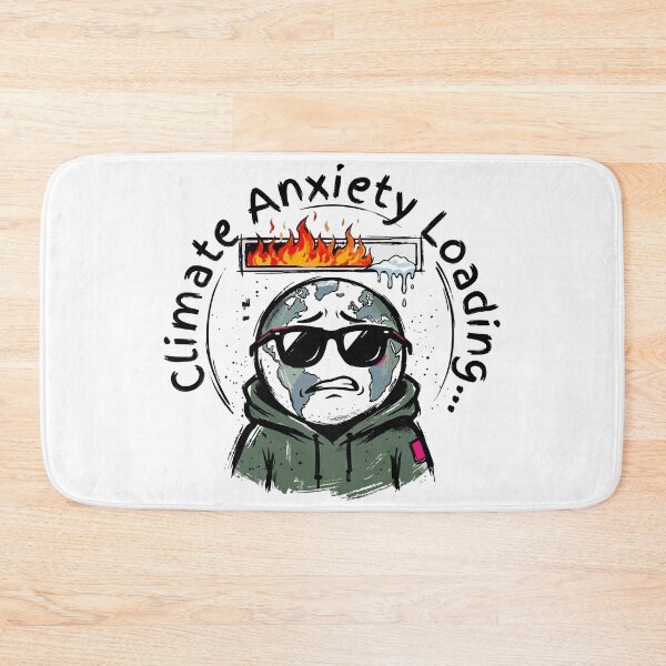 Item preview, Climate Anxiety Loading Funny Earth designed and sold by XYZ LAB by Jesuperman.