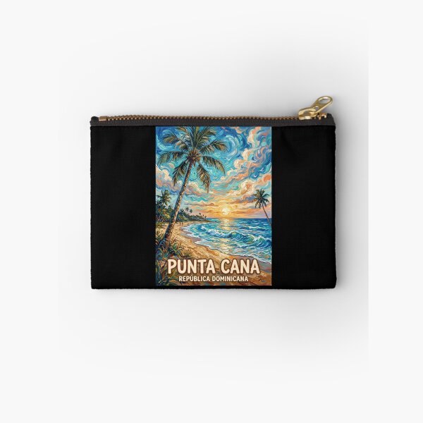 Item preview, Punta Cana Dominican Republic Tropical Travel Poster designed and sold by dudelinart.