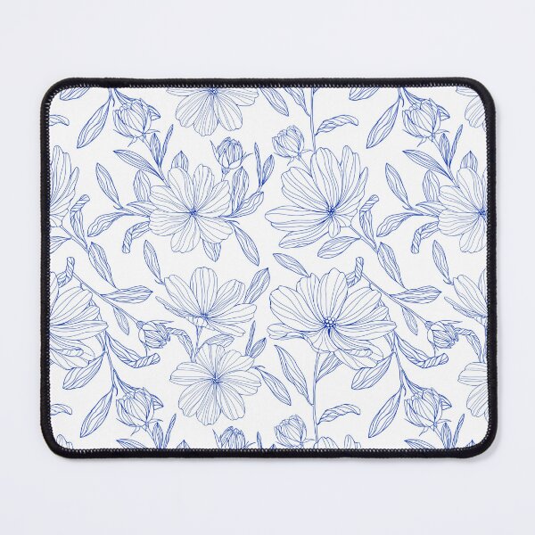 Item preview, Blue Botanical Floral Seamless Pattern designed and sold by sweta_r.art.