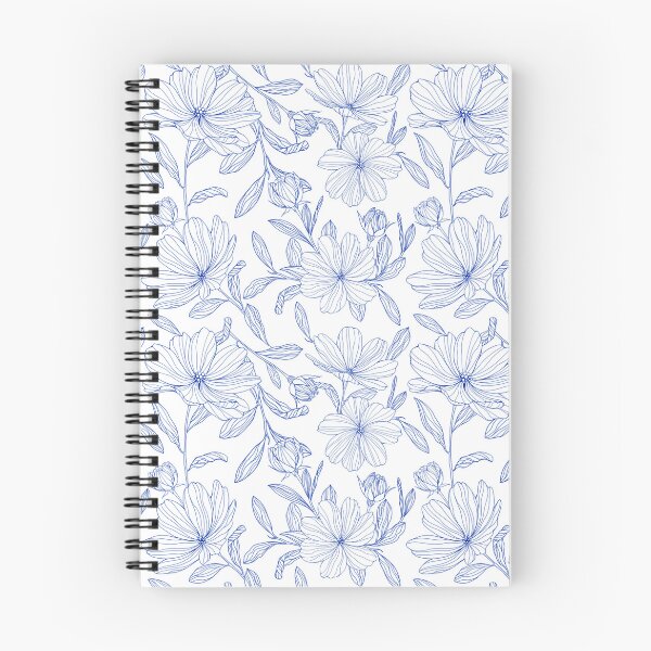 Item preview, Blue Botanical Floral Seamless Pattern designed and sold by sweta_r.art.