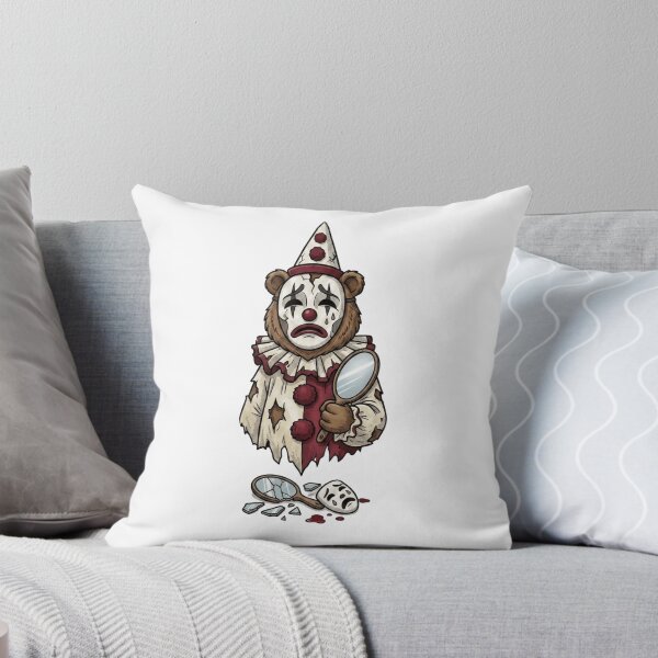 Item preview, Oso payaso triste con espejo roto designed and sold by dat-graffiti.