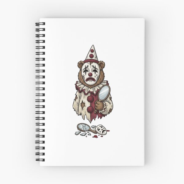 Item preview, Sad Bear Clown with Broken Mirror designed and sold by dat-graffiti.