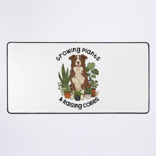 Item preview, Growing Plants and Raising Border Collies designed and sold by MJ ART.