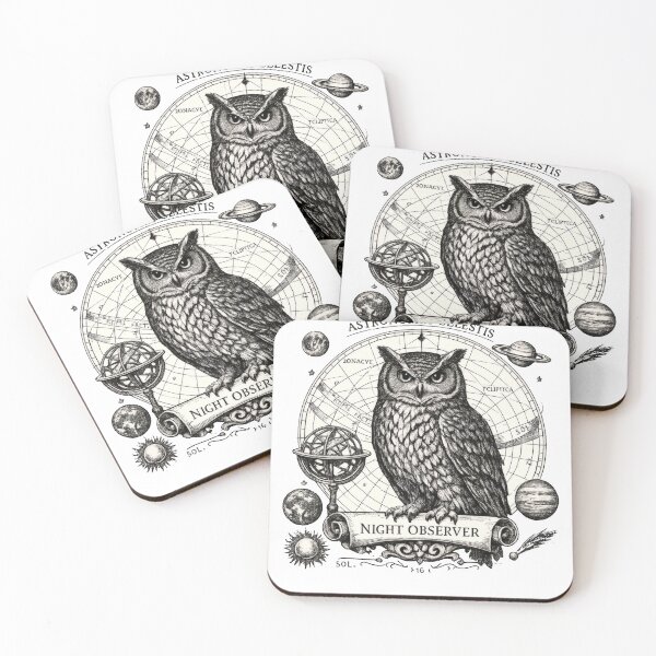 Artikelvorschau, Night Observer Owl Astronomy entworfen und verkauft von TheRealTaria.