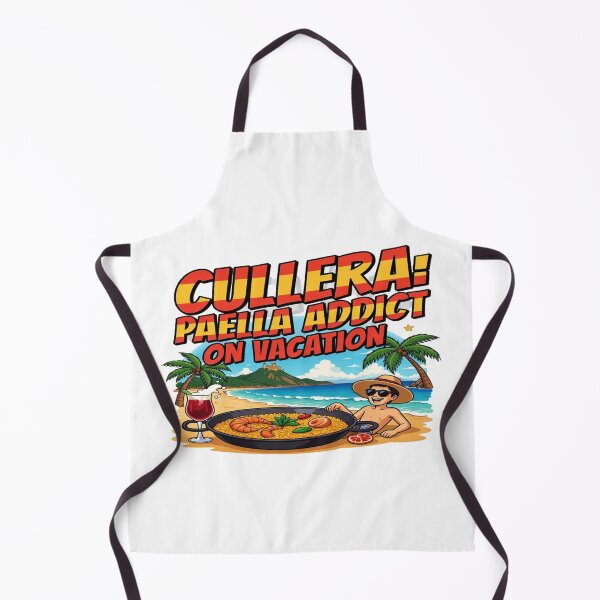 Item preview, Cullera Paella Addict on Vacation T-Shirt | Funny Spain Beach Foodie Travel Graphic | Mediterranean Summer Gift | Spanish Food Lover Design designed and sold by Sushikidsntoddlers.