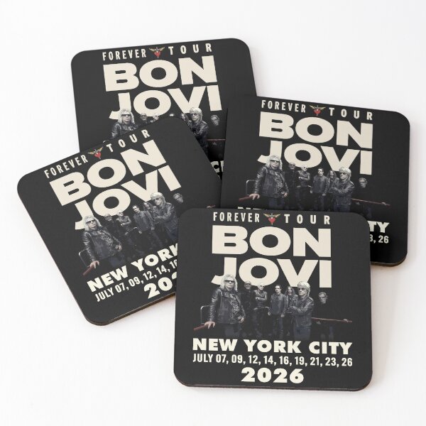 Item preview, Vintage Bon Jovi Forever Tour NY City  designed and sold by DarrinReilly.