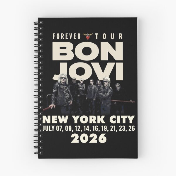 Item preview, Vintage Bon Jovi Forever Tour NY City  designed and sold by DarrinReilly.