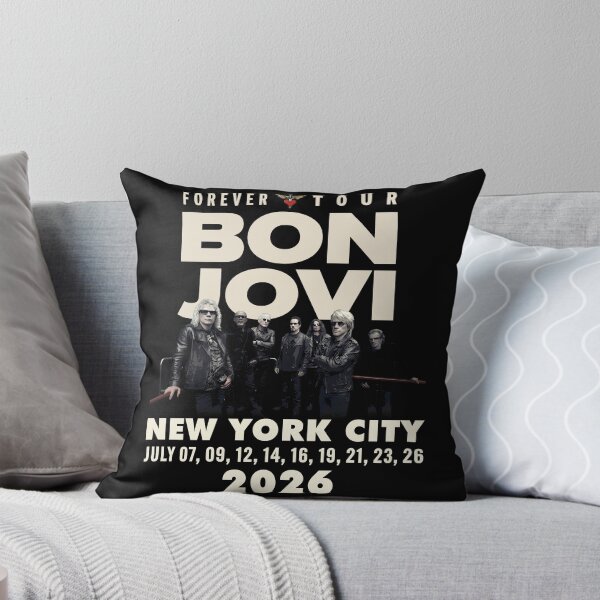 Item preview, Vintage Bon Jovi Forever Tour NY City  designed and sold by DarrinReilly.