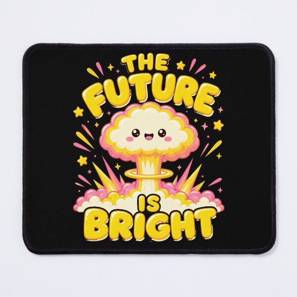 Item preview, The Future Is Bright Kawaii Explosion designed and sold by Digital Dreamtales.