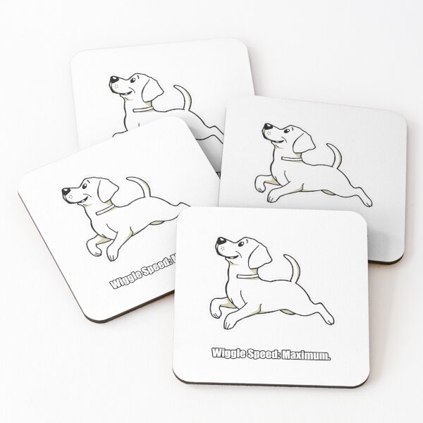 Item preview, Labrador - Wiggle Speed Maximum - Funny Lab Gift designed and sold by pawdrops.
