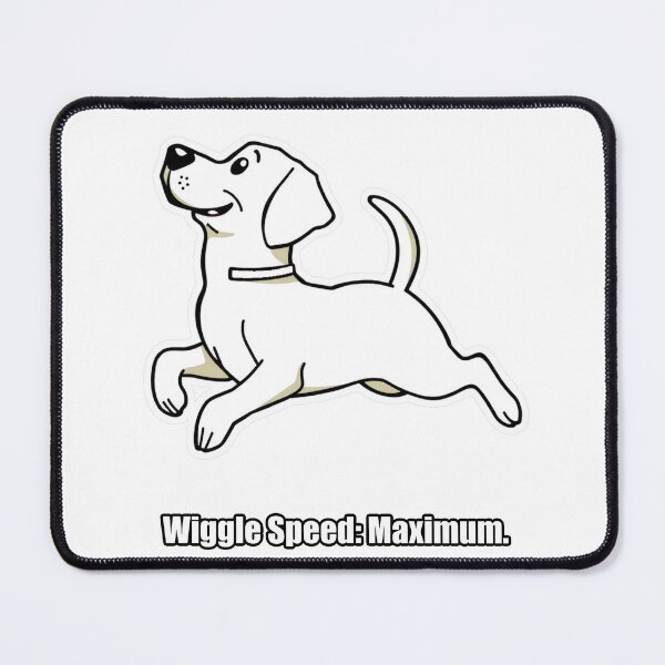 Item preview, Labrador - Wiggle Speed Maximum - Funny Lab Gift designed and sold by pawdrops.