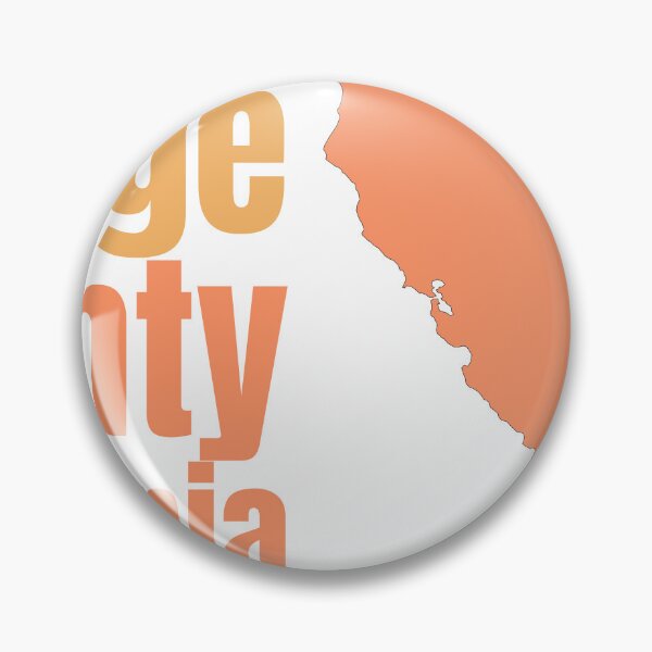 Item preview, Orange County California Highlighted on State Map designed and sold by TheIconSmith.