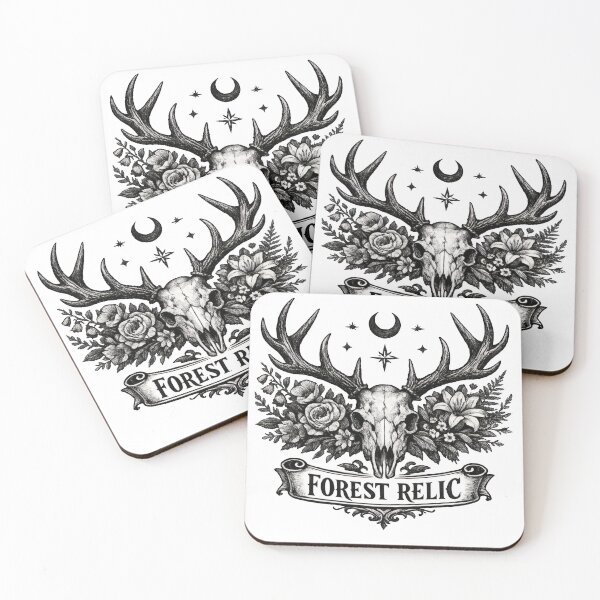 Artikelvorschau, Forest Relic Stag Skull entworfen und verkauft von TheRealTaria.