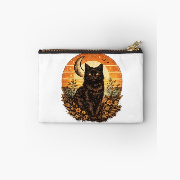 Item preview, Black Cat with Sunflower Wreath  designed and sold by Maniwarsi.