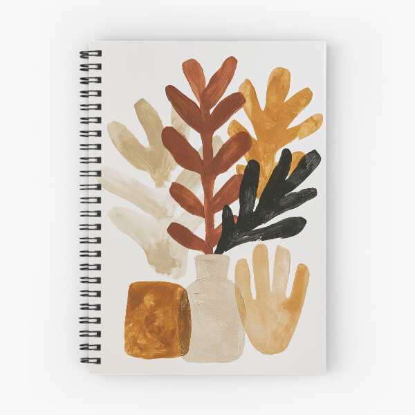Item preview, Earthy Botanical Vase Still Life designed and sold by trajeado14.