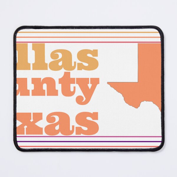 Item preview, Dallas County Texas Highlighted on State Map designed and sold by TheIconSmith.