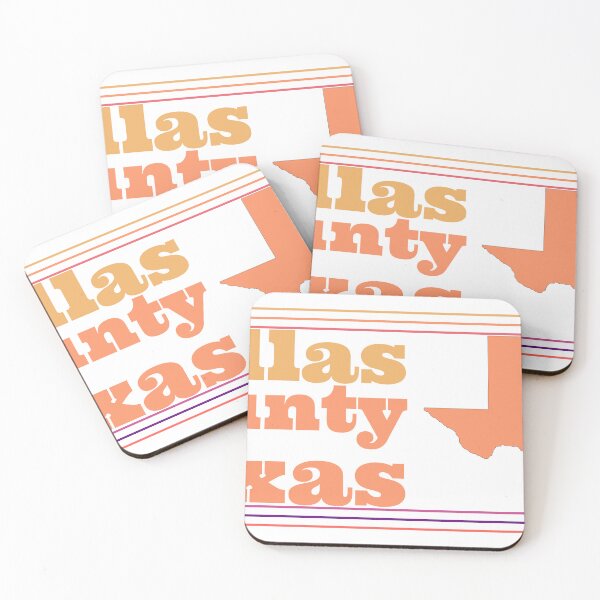 Item preview, Dallas County Texas Highlighted on State Map designed and sold by TheIconSmith.
