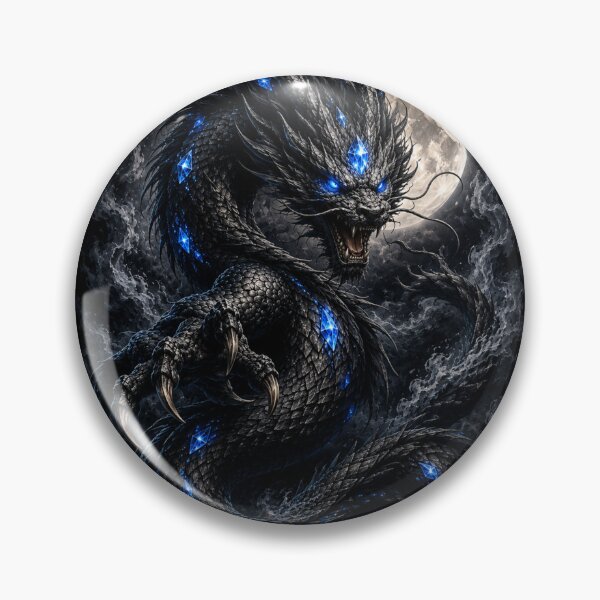 Item preview, Celestial Guardian Dragon – Blue Crystal Guardian | Fantasy Dragon Art T-Shirt designed and sold by TravelJH.
