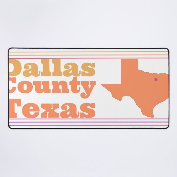 Item preview, Dallas County Texas Highlighted on State Map designed and sold by TheIconSmith.