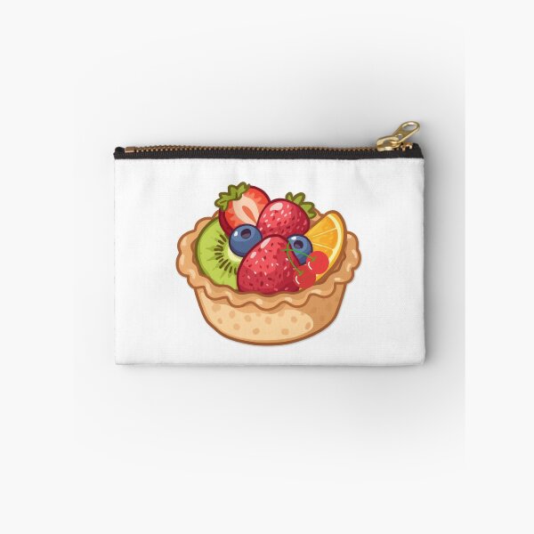 Item preview, Mixed Berry Fruit Tart Sticker – Fresh Strawberry Kiwi & Blueberry Pastry Vinyl Decal for Laptop, Water Bottle & Journal designed and sold by Pandey14.