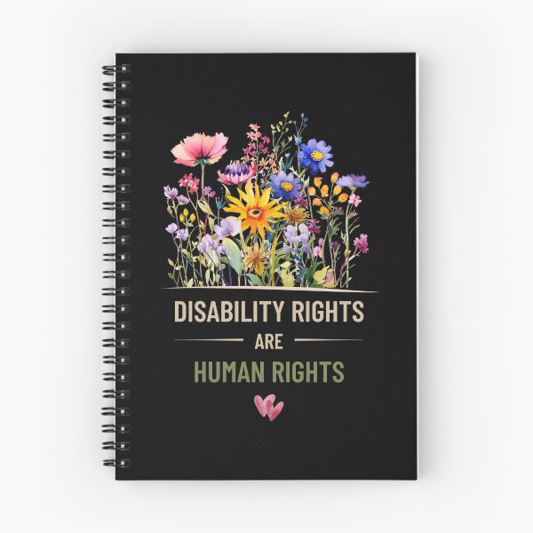 Item preview, Disability Rights Are Human Rights Wildflower Inclusion Design designed and sold by La-Nuna.