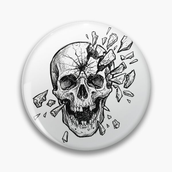 Item preview, Broken Human Skull designed and sold by BHP Studio.