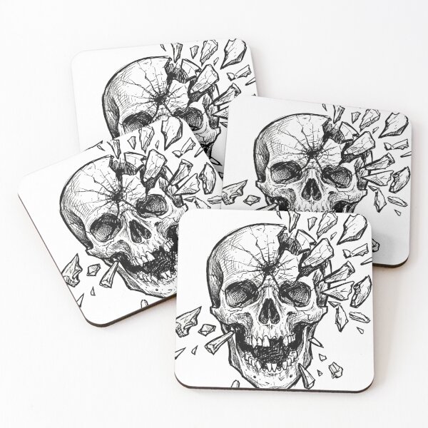 Item preview, Broken Human Skull designed and sold by BHP Studio.