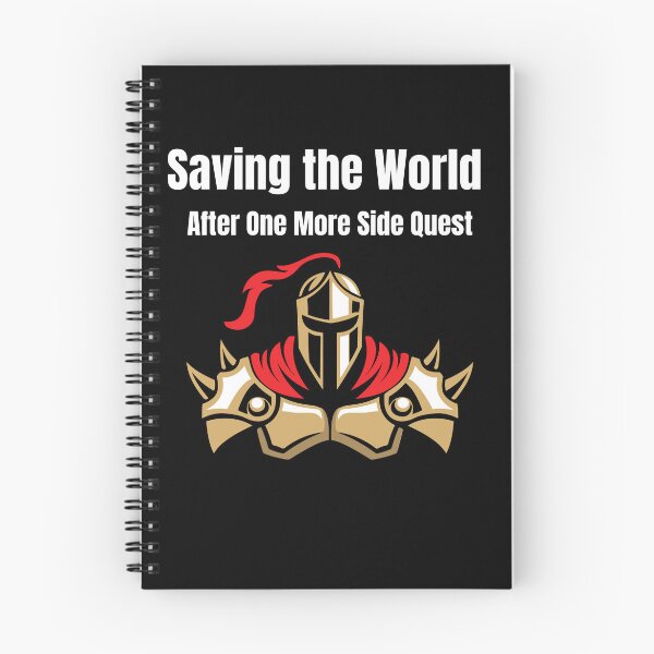 Item preview, Saving The World After One More Side Quest designed and sold by Bawek85Designs.