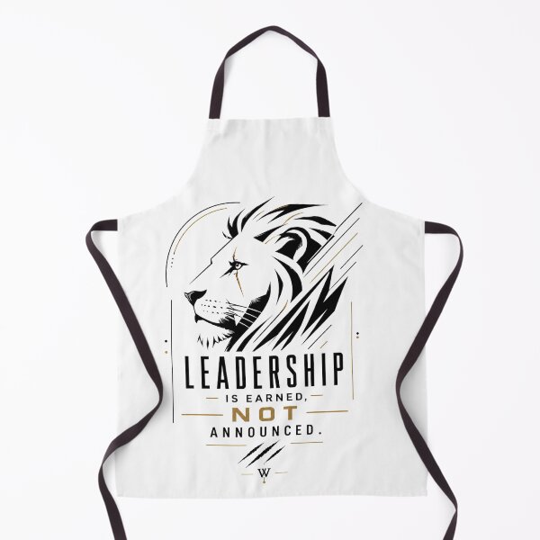 Item preview, Leadership Is Earned Not Announced Sketch designed and sold by Presshue.