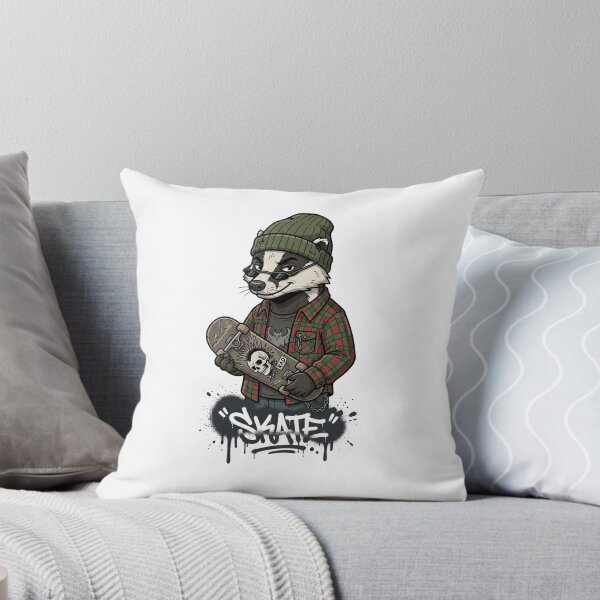 Item preview, Skater Badger designed and sold by dat-graffiti.