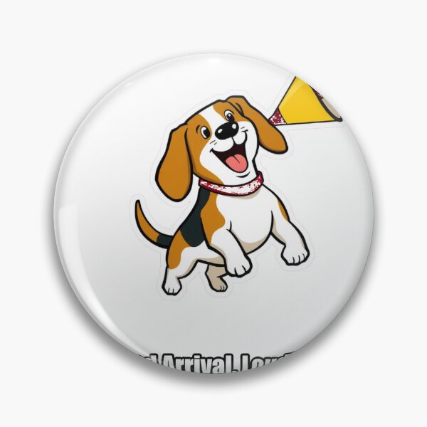 Item preview, Beagle - Announced Arrival Loudly Always - Funny Beagle Gift designed and sold by pawdrops.