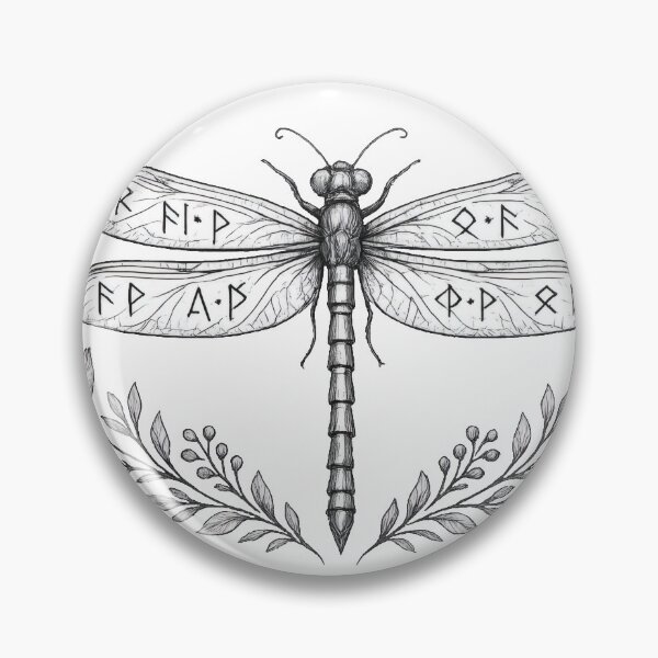 Artikelvorschau, Runic Dragonfly Engraving entworfen und verkauft von TheRealTaria.