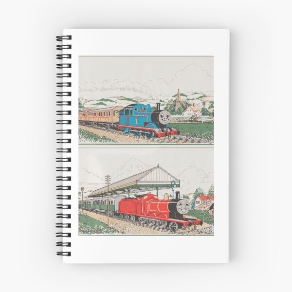 Item preview, Vintage Thomas and James Seamless Pattern (Thomas the Tank Engine) Classic designed and sold by JackyMirenden.