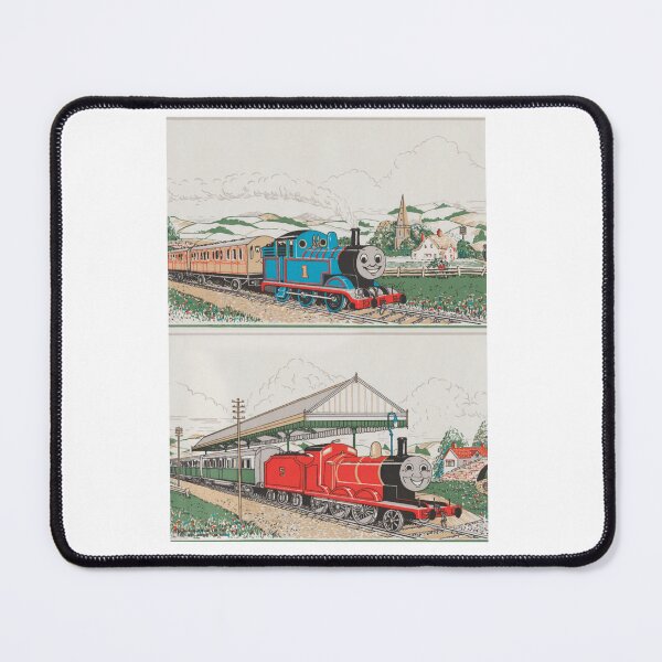 Item preview, Vintage Thomas and James Seamless Pattern (Thomas the Tank Engine) Classic designed and sold by JackyMirenden.