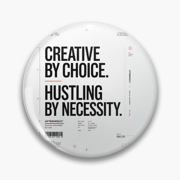 Item preview, Creative by Choice - AfterHrsCo - Late Night Creator Streetwear Design designed and sold by AfterHrsCo.