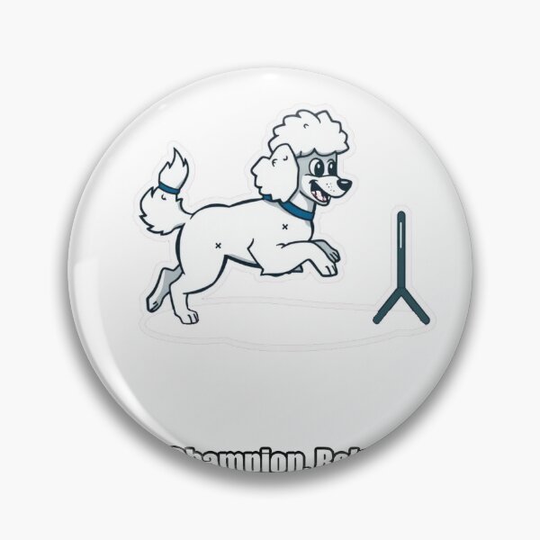 Item preview, Poodle - Agility Champion Reluctantly - Funny Poodle Gift designed and sold by pawdrops.