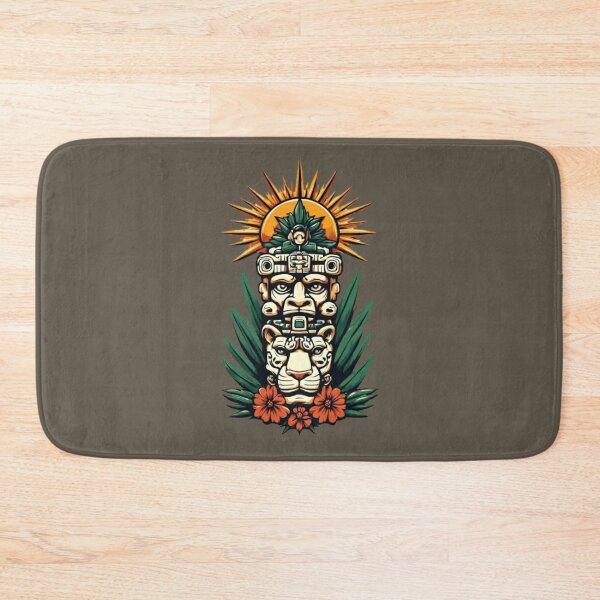 Item preview, Mayan Totem with Golden Sun | Elysium Echoes Icon designed and sold by Shift-Bloom.
