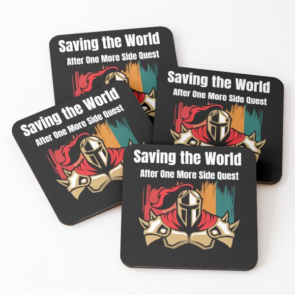 Item preview, Saving The World After One More Side Quest designed and sold by Bawek85Designs.