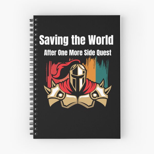Item preview, Saving The World After One More Side Quest designed and sold by Bawek85Designs.
