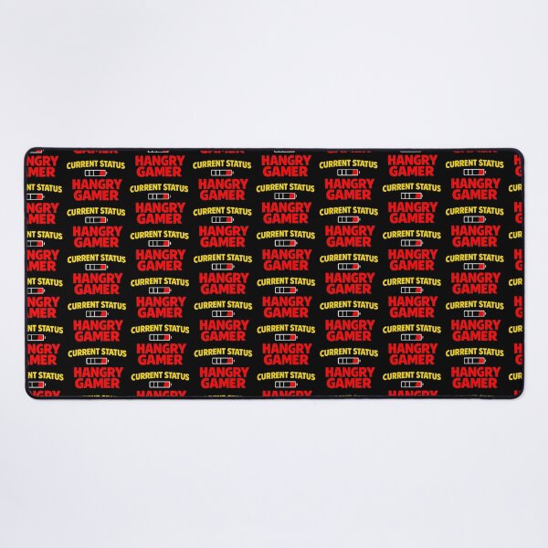 Item preview, Current Status Hungry Gamer Funny Low Battery Food Humor Design designed and sold by TeeTimeTreasure.
