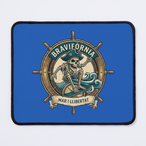 Item preview, Bravifornia - Costa Rebel | Adventure & Freedom Pirate Skull Sticker designed and sold by TerradVents.
