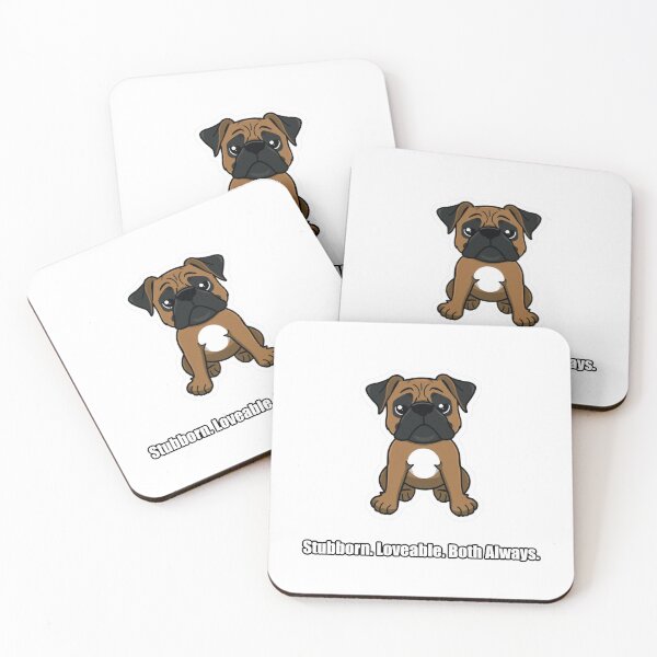 Item preview, Boxer - Stubborn Loveable Both Always - Funny Boxer Gift designed and sold by pawdrops.