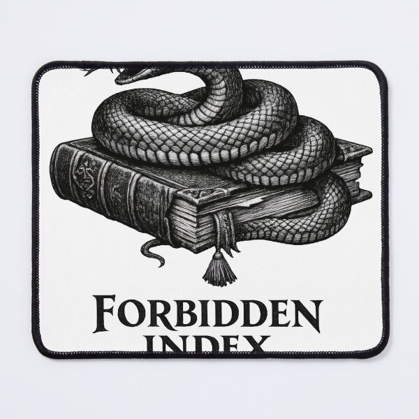 Artikelvorschau, Forbidden Index Serpent Bookplate entworfen und verkauft von TheRealTaria.
