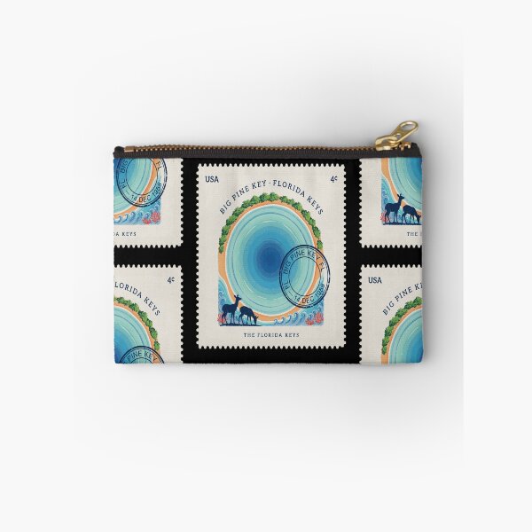 Item preview, Big Pine Key Florida Keys Wildlife Postage Stamp Sticker designed and sold by stickercuffs.