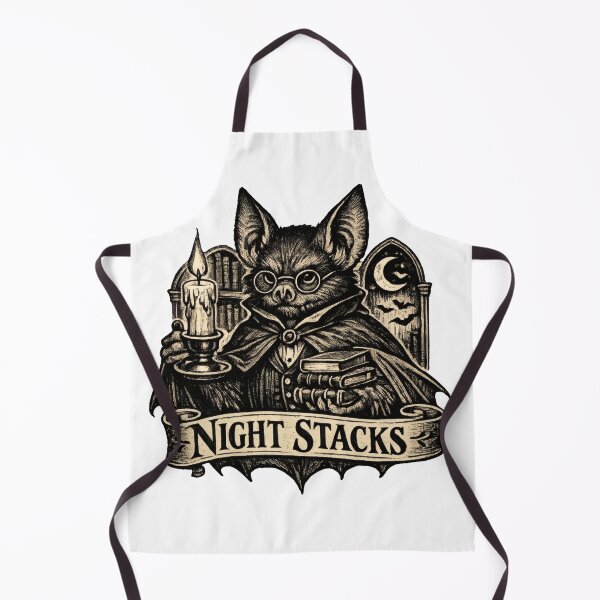 Item preview, Night Stacks Bat Librarian designed and sold by TheRealTaria.