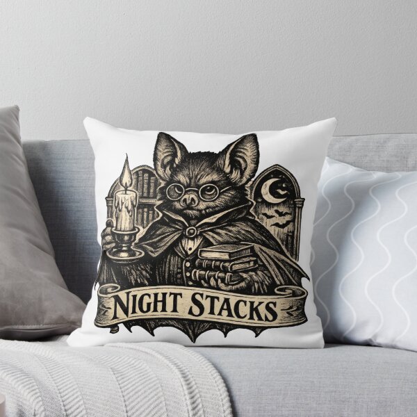 Item preview, Night Stacks Bat Librarian designed and sold by TheRealTaria.
