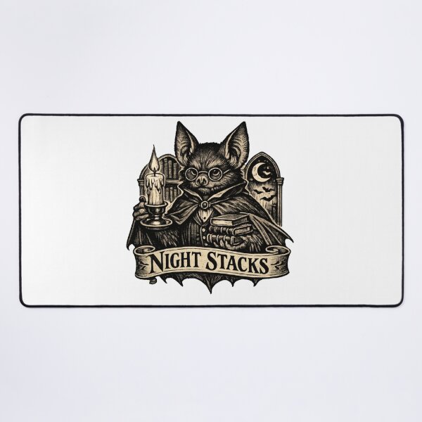 Artikelvorschau, Night Stacks Bat Librarian entworfen und verkauft von TheRealTaria.