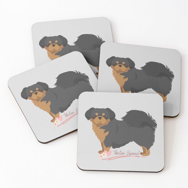 Item preview, Tibetan Spaniel Illustration designed and sold by AnulaArt.