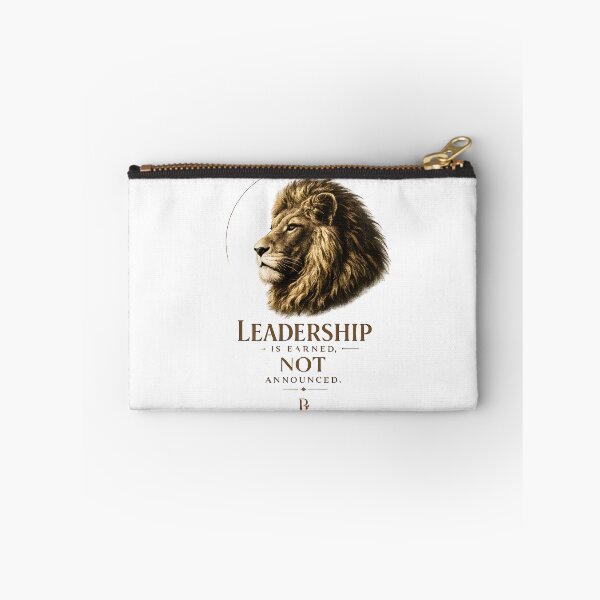 Item preview, Leadership Is Earned Not Announced Portrait designed and sold by Presshue.